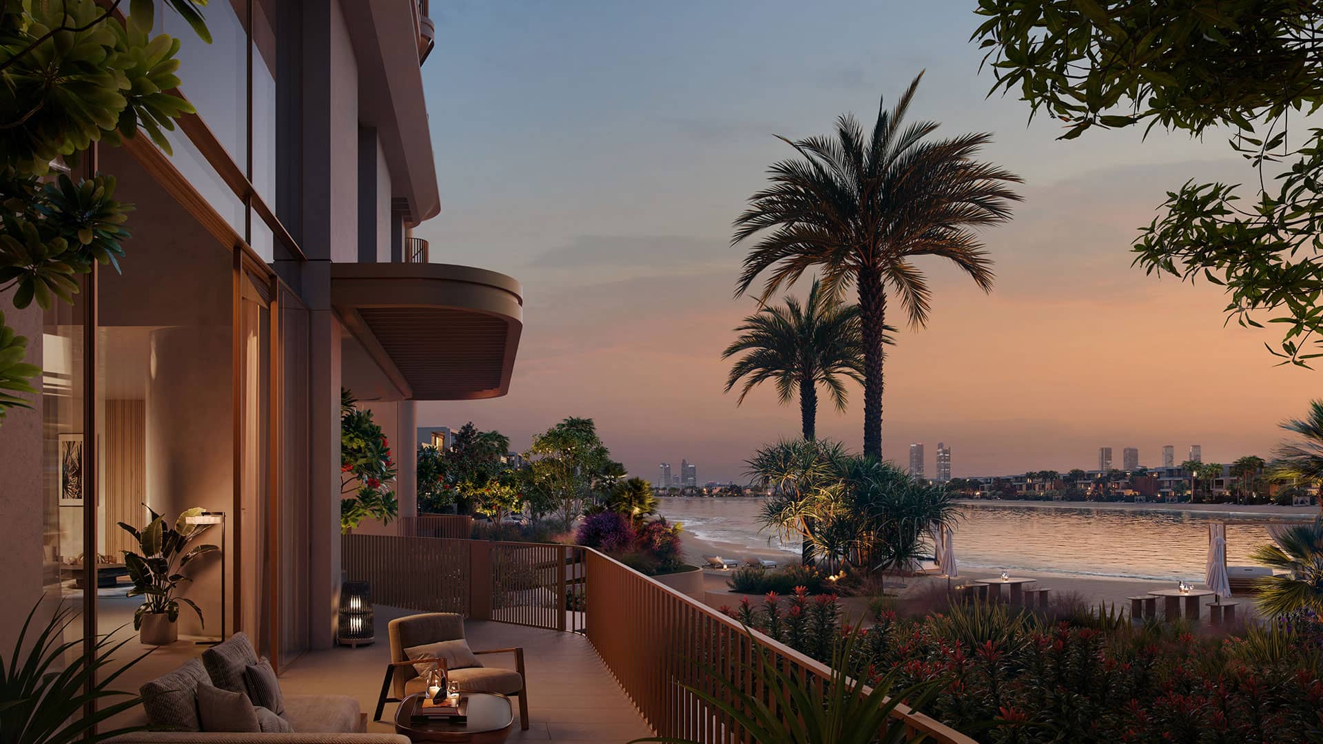 Palm Central residents amenity space