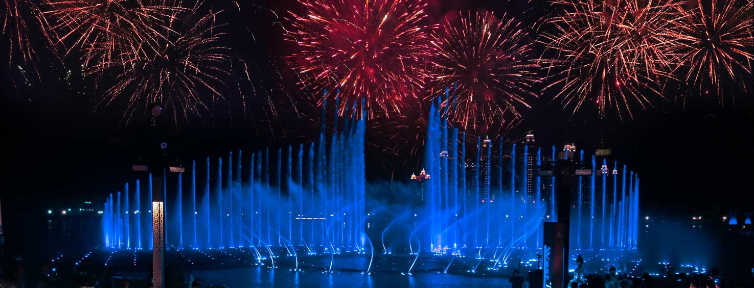 DUBAI’S PALM FOUNTAIN