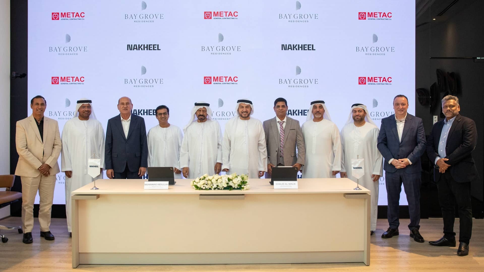 Bay Grove Residences main construction contract signing_banner