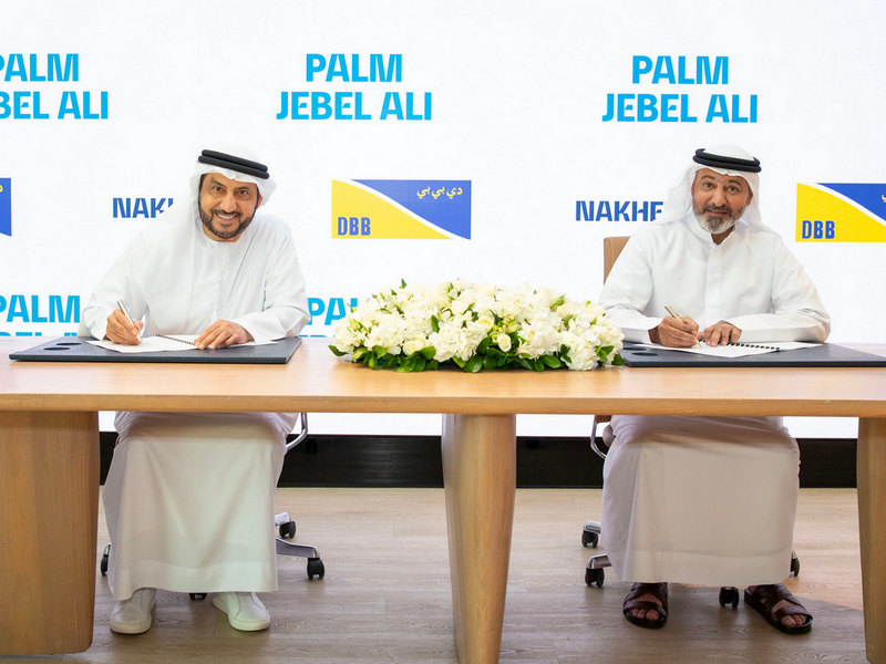 Nakheel Palm Jebel Ali Infrastrucutre works- signing ceremony