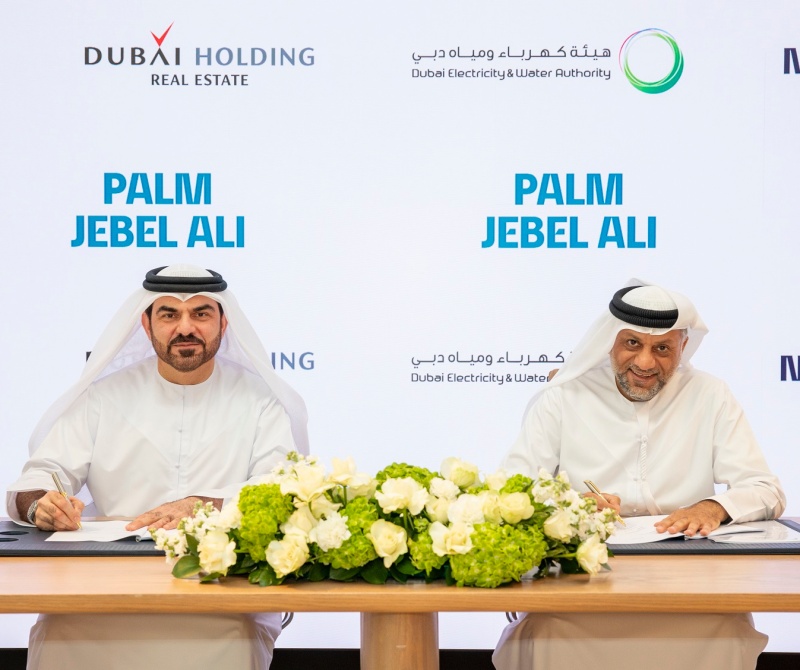 Palm Jebel Ali - DEWA contract signing