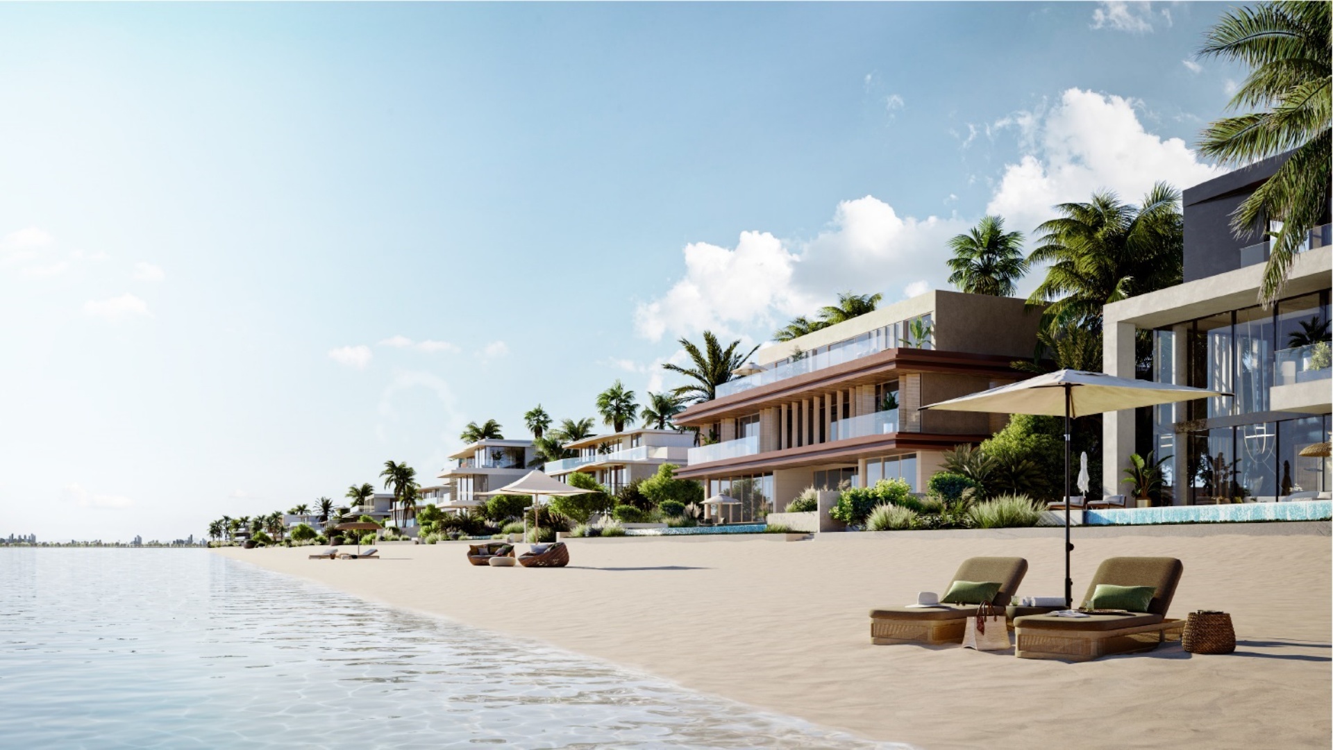 Palm Jebel Ali villas