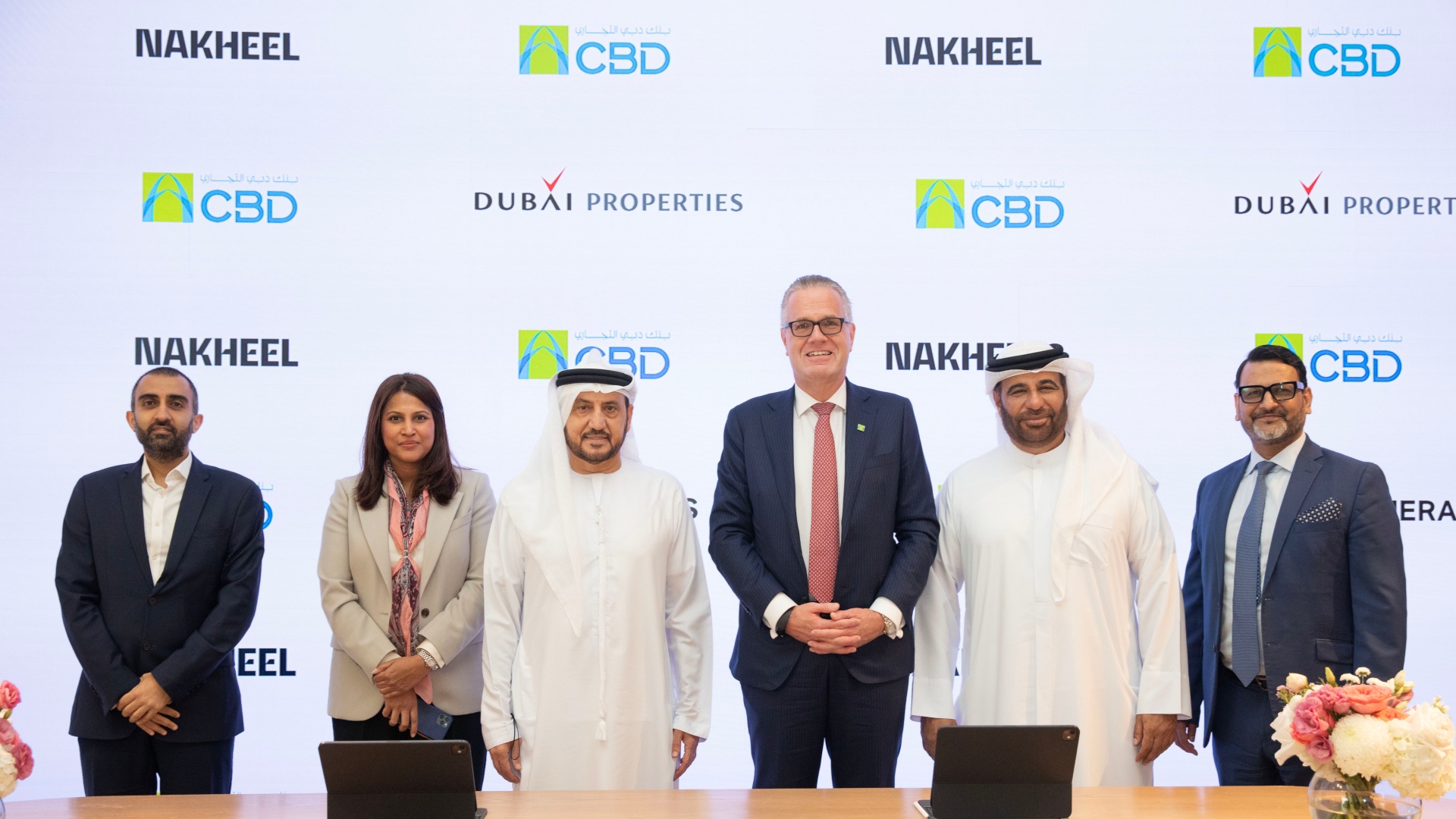 DHRE and CBD signing ceremony with leadership