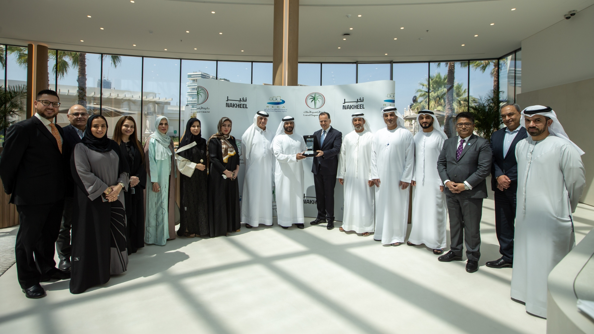 Nakheel showcases latest projects to Dubai Land Department