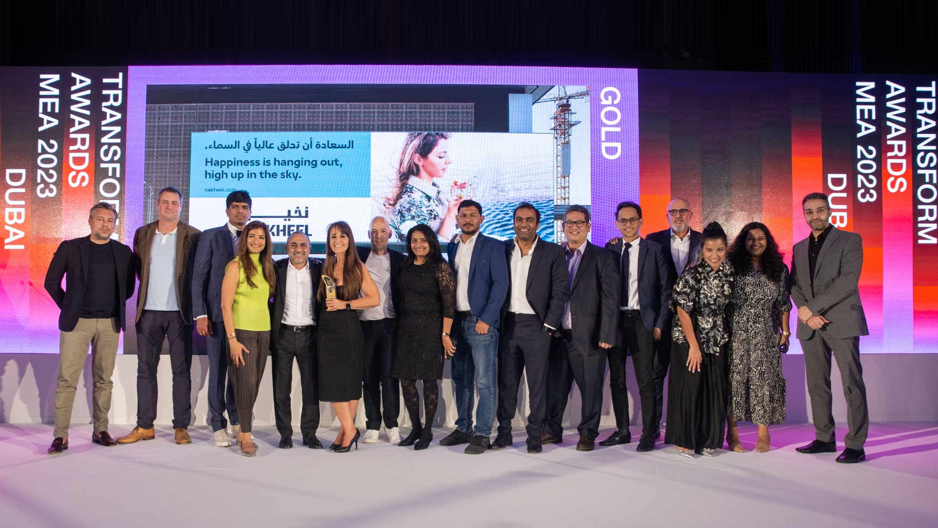Nakheel wins six accolades for rebrand at Transform Awards MEA 2023