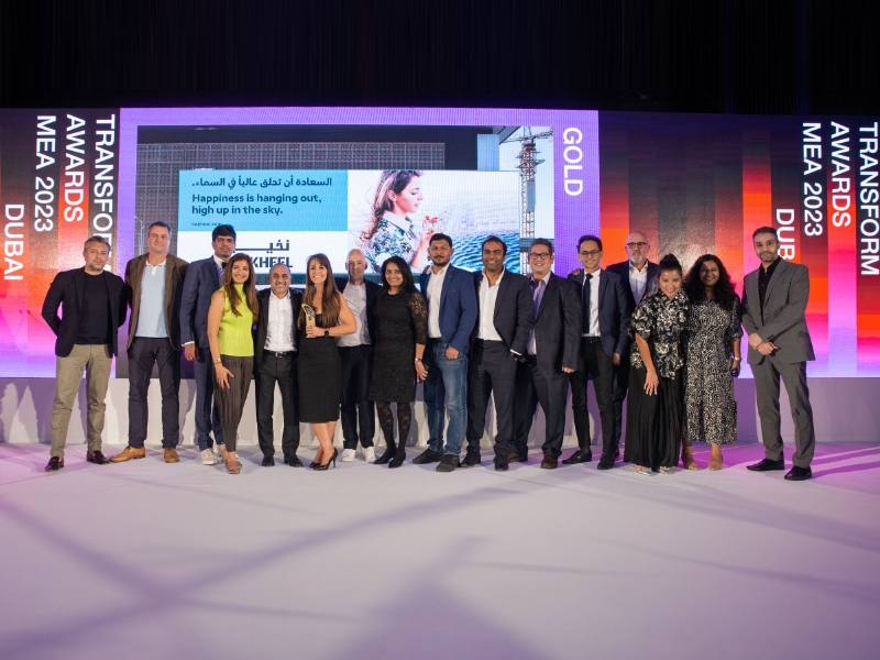 Nakheel wins six accolades for rebrand at Transform Awards MEA 2023